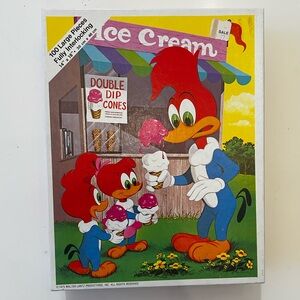 Vintage 1975 Woody Woodpecker 100 Piece Puzzle
